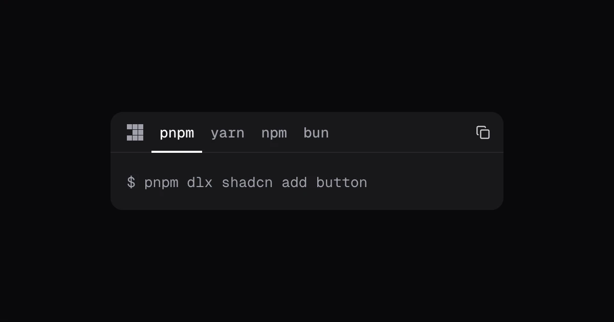 Code Block Command