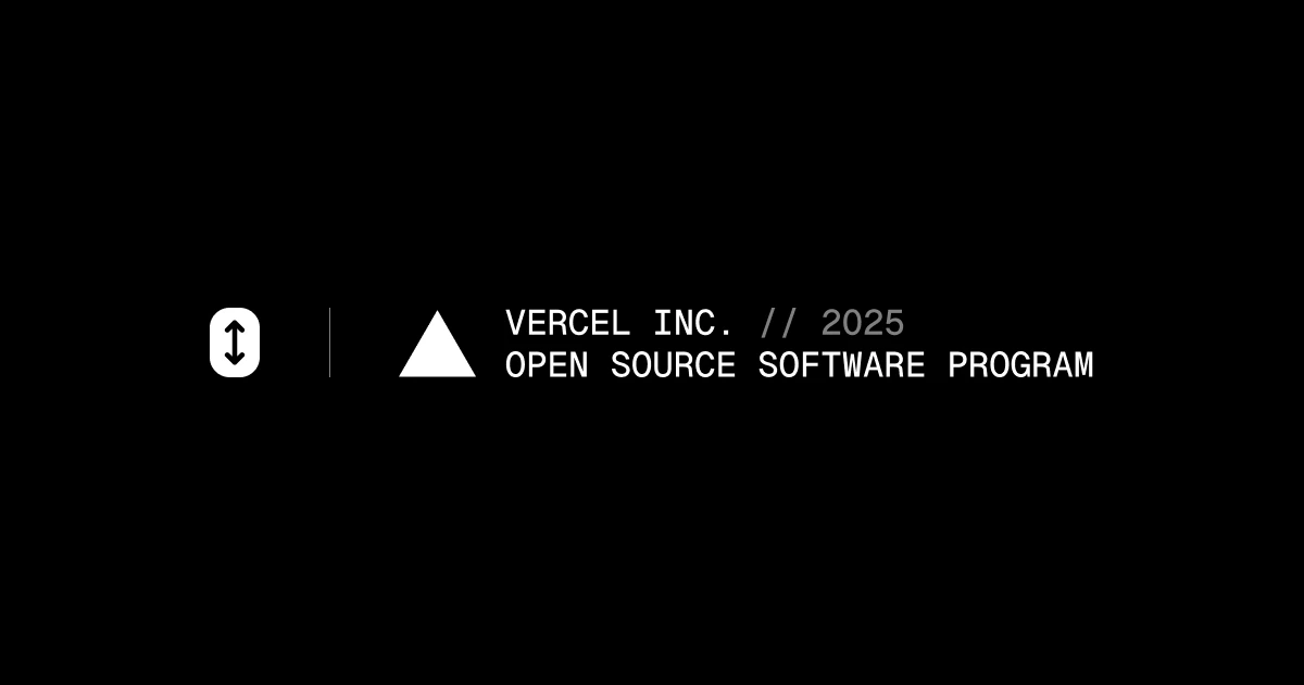 React Wheel Picker joins Vercel's Open Source Program!