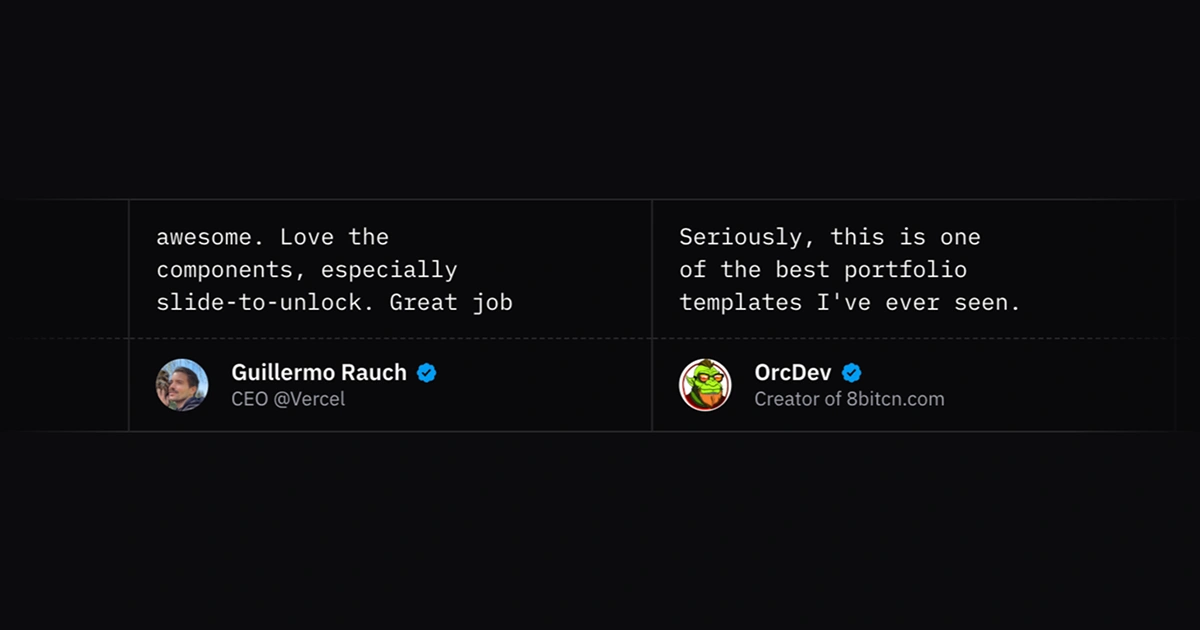 Testimonials Marquee